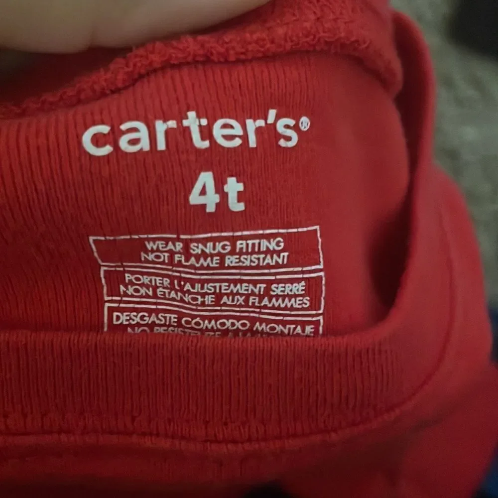Carters hand me